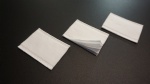 Square cotton pads (B13375H)